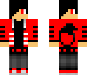 two face wolf boy red