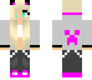 puple hoodie girl
