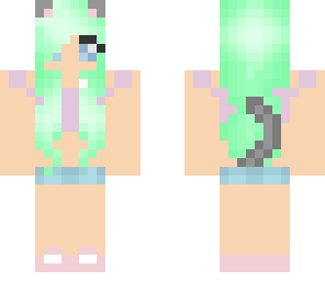 cute kitten girl