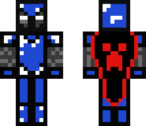 armored herobrine robot