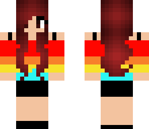 flame girl