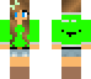 green girl