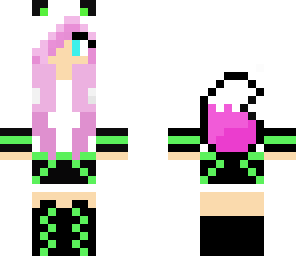 pink fox girl