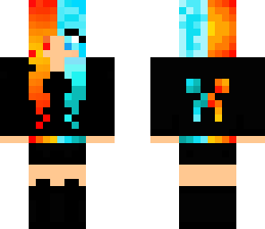 fire and ice girl