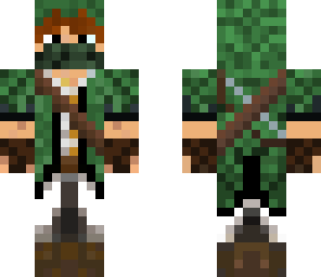 skilled forest assasin bowman
