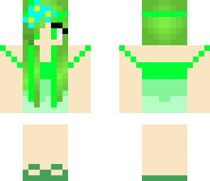 flower girl green