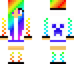 rainbow hoodie