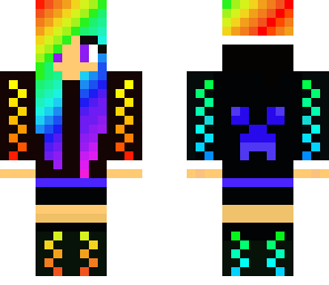 rainbow hoodie