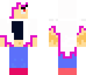 girl with white hair