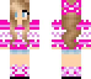 cute pink jersey and ribbon