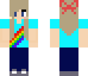 rainbow girl