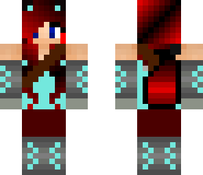 my animal jam wolf as a minecraft skin