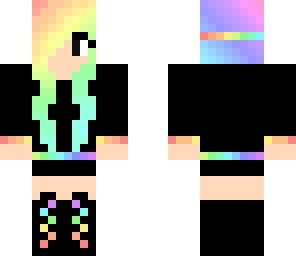 rainbow girl