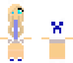 blue girl