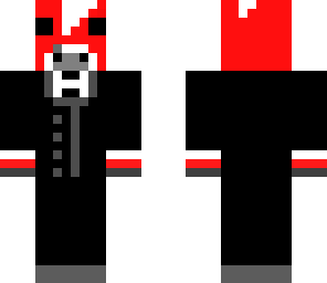 mooshroom man in a suit with a headset