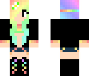 rainbow girl