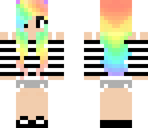 rainbow girl