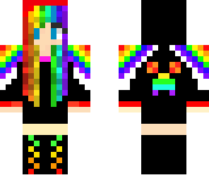 rainbow hoodie