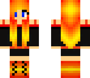 flame girl