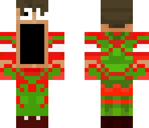 sky's christmas costume