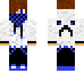 blue teen boy