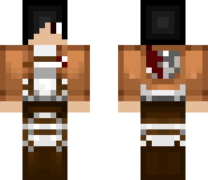 second attack on titan skin