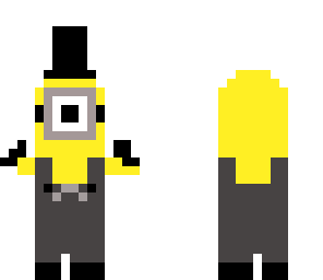 minion with a top hat