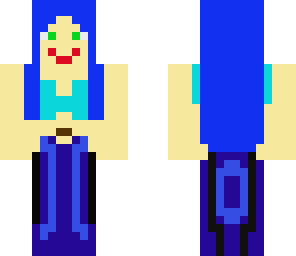 blue mermaid