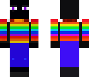 rainbow enderman