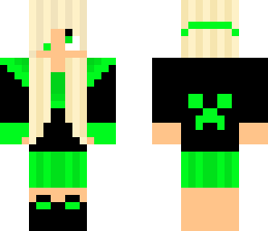 green girl