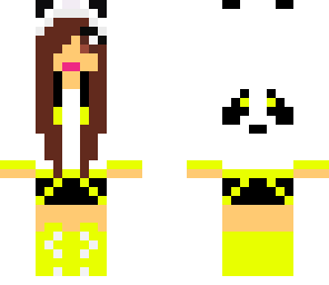 yellow panda girl