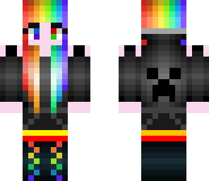 rainbow derp girl