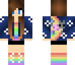 nyan cat girl brunette