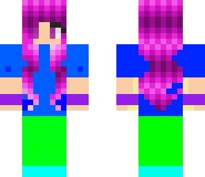 edited ender girl hair