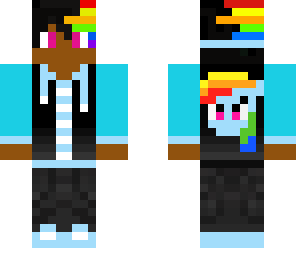 rainbow dash male african american
