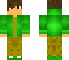 green and gold jacket