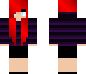 emo red and purple