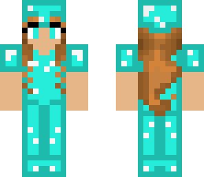 diamond armor girl