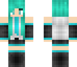 miku hatsune- skin request