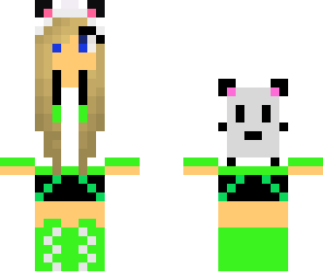 cute panda girl
