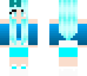 blue girl