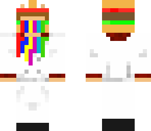 hamburger barfing rainbows