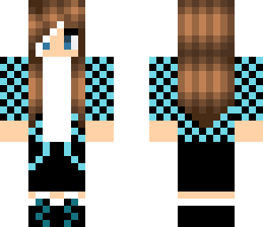 blue checkered