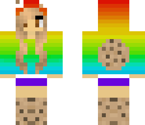 rainbow cookie monster