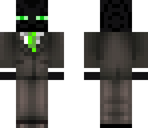 green enderman suit