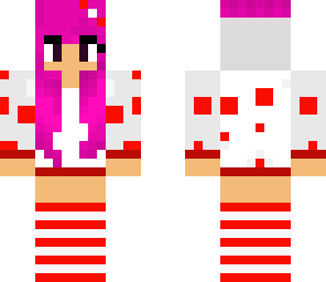 pink cake girl