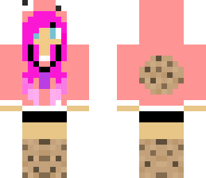cookie girl with uniform