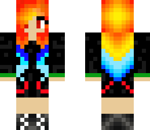 flaming ice