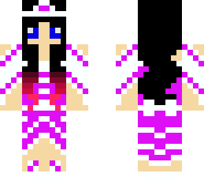 pink and white princess