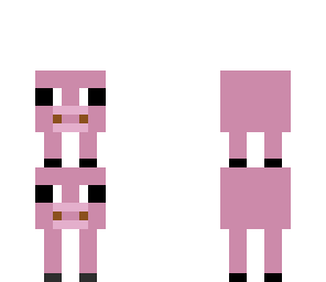 2 pigs stacked